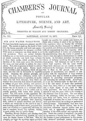 Chambers's Journal of Popular Literature, Science, and Art, No. 712
August 18, 1877