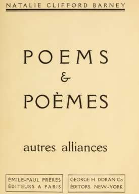 Poems & Poèmes
autres alliances