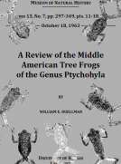 A Review of the Middle American Tree Frogs of the Genus Ptychohyla