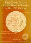 North Devon Pottery and Its Export to America in the 17th Century