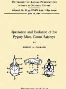 Speciation and Evolution of the Pygmy Mice, Genus Baiomys