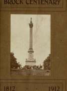 Brock Centenary, 1812-1912
