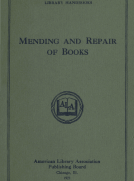 Mending and Repair of Books