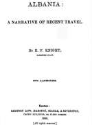 Albania: A Narrative of Recent Travel