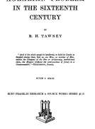 The Agrarian Problem in the Sixteenth Century