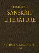 A History of Sanskrit Literature