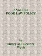 English Poor Law Policy