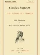 Charles Sumner; his complete works, volume 1 (of 20)