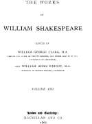 The Works of William Shakespeare [Cambridge Edition] [Vol. 8 of 9 vols.]