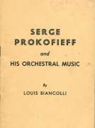 Serge Prokofieff and his Orchestral Music
