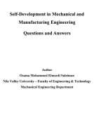 Self-Development in Mechanical and Manufacturing Engineering Questions and Answers