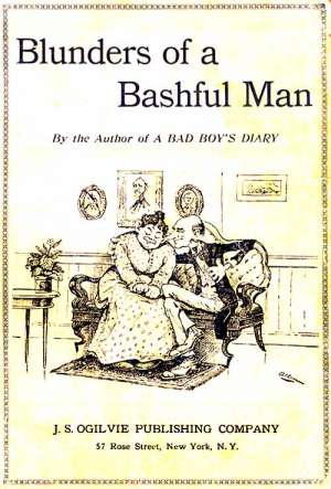 The Blunders of a Bashful Man