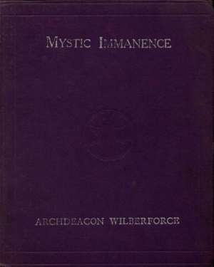 Mystic Immanence, the Indwelling Spirit
