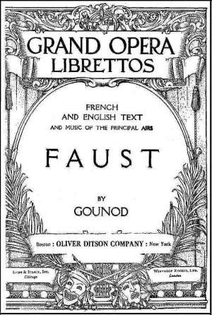 Faust: A Lyric Drama in Five Acts