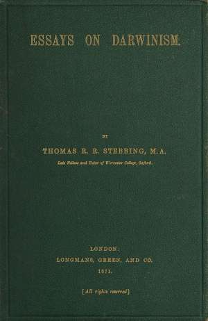 Essays on Darwinism
