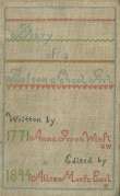 Diary of Anna Green Winslow, a Boston School Girl of 1771 Diary of Anna Green Winslow, a Boston School Girl of 1771