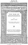 The War of Independence The War of Independence