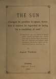 The Sun changes its position in space
therefore it cannot be regarded as being "in a condition of rest" The Sun changes its position in space
therefore it cannot be regarded as being "in a condition of rest"