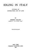 Idling in Italy
studies of literature and of life