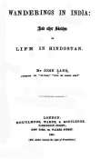 Wanderings in India
And Other Sketches of Life in Hindostan Wanderings in India
And Other Sketches of Life in Hindostan