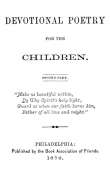 Devotional Poetry for the Children
Second Part