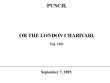 Punch or the London Charivari, Vol. 109, September 7, 1895 Punch or the London Charivari, Vol. 109, September 7, 1895