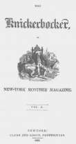 The Knickerbocker, Vol. 10, No. 1, July 1837