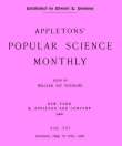 Appletons' Popular Science Monthly, Vol. 56, March 1900
Nov. 1899 to April, 1900 Appletons' Popular Science Monthly, Vol. 56, March 1900
Nov. 1899 to April, 1900