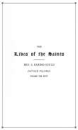 The Lives of the Saints, Volume 1 (of 16)