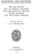 Beaumont and Fletcher's Works, Vol. 9 Beaumont and Fletcher's Works, Vol. 9