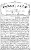 Chambers's Journal of Popular Literature, Science, and Art, No. 706
July 7, 1877