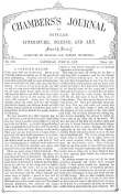 Chambers's Journal of Popular Literature, Science, and Art, No. 708
July 21, 1877