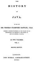 The History of Java, v. 1-2